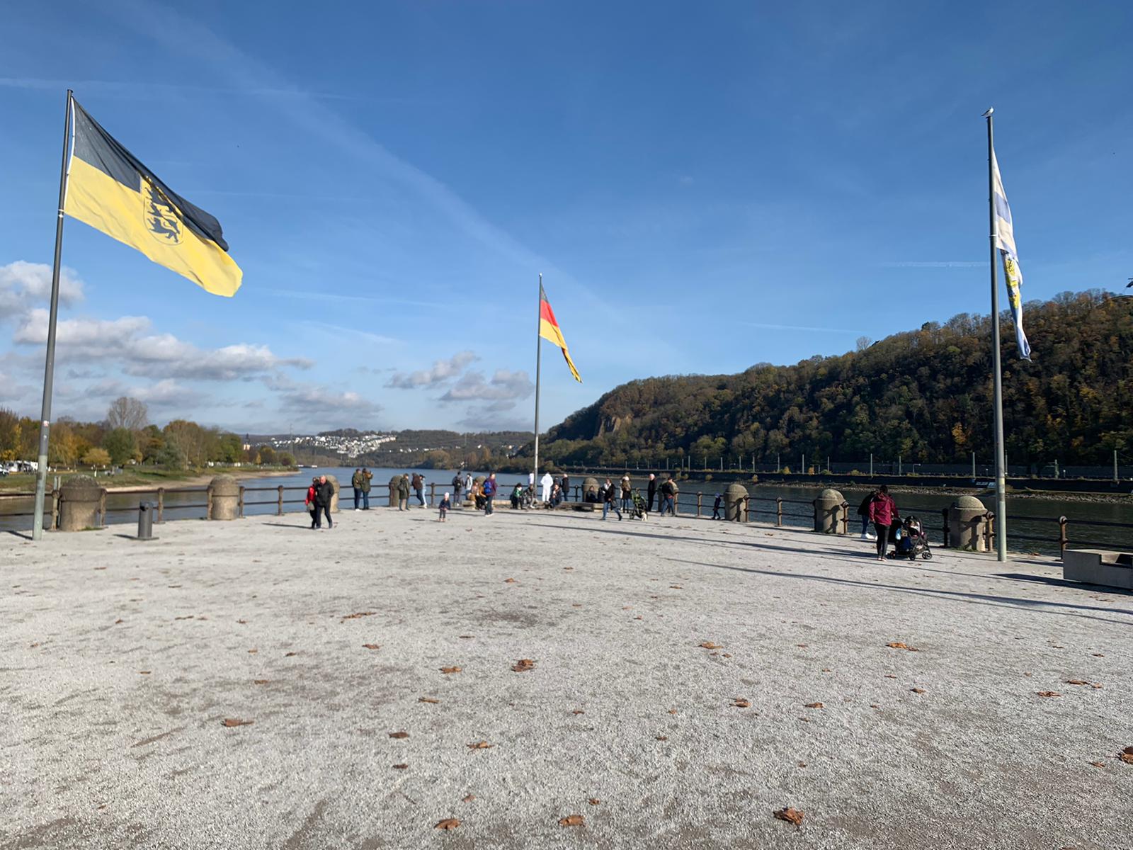 Deutsches Eck in Koblenz