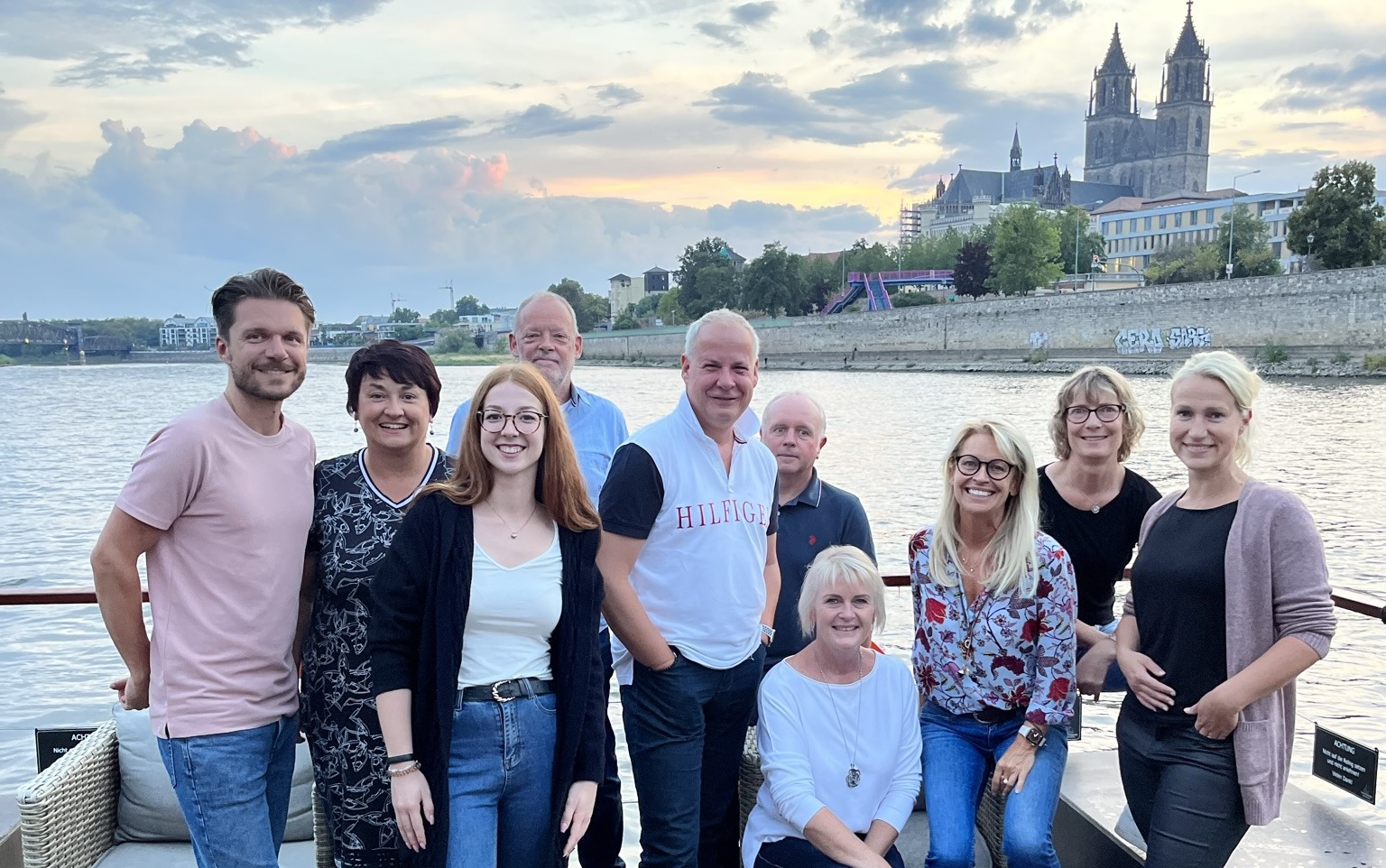 Team Meyer Reisen auf der Elbe 1